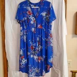 Flowy Hi-Low Floral Top